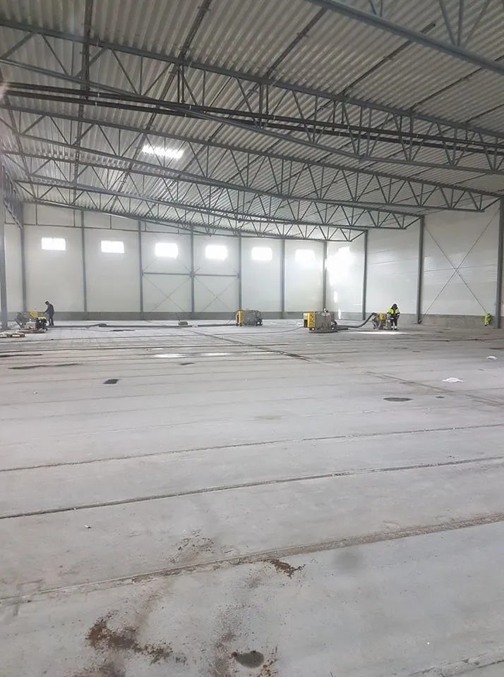 Stålkuleblästring / Golvblästring / Industrisanering